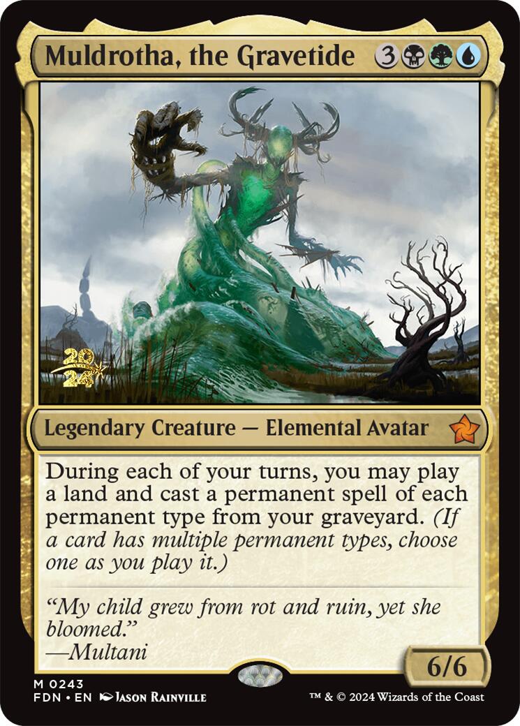 Muldrotha, the Gravetide [Foundations Prerelease Promos] | Impulse Games and Hobbies