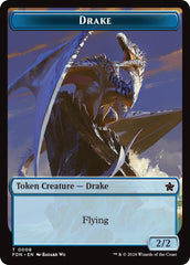 Drake // Goblin Doubled-Sided Token [Foundations Tokens] | Impulse Games and Hobbies