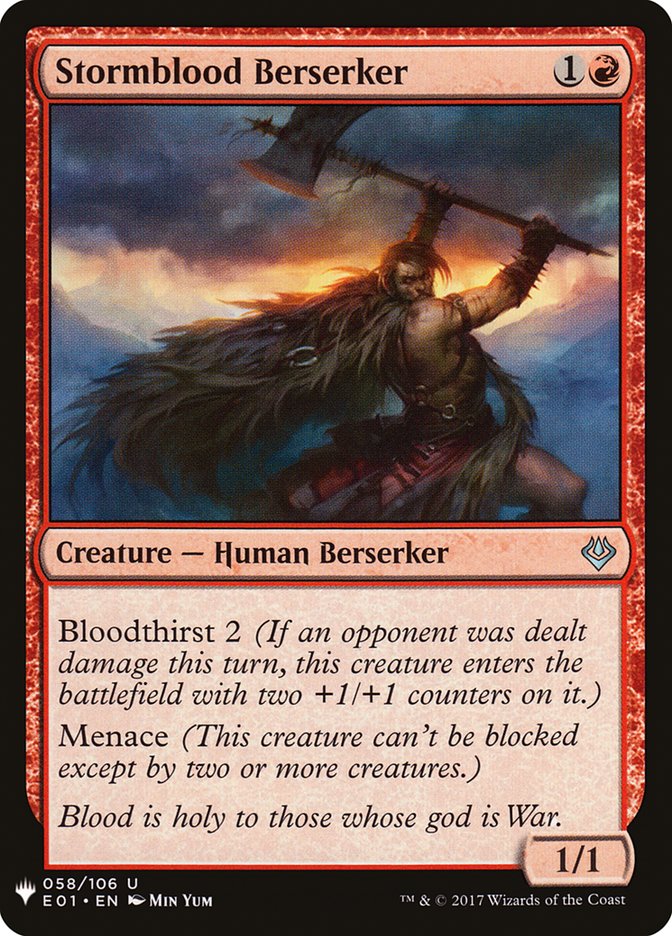 Stormblood Berserker [Mystery Booster] | Impulse Games and Hobbies
