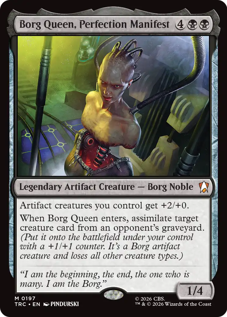 Borg Queen, Perfection Manifest [Star Trek Commander] | Impulse Games and Hobbies