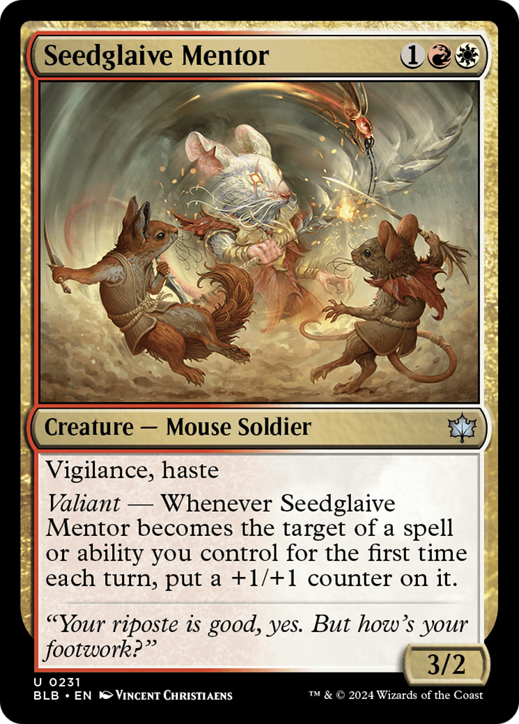 Seedglaive Mentor [Bloomburrow] | Impulse Games and Hobbies