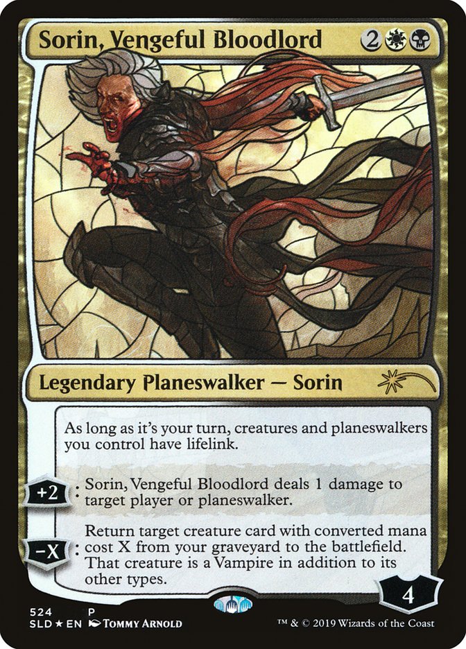 Sorin, Vengeful Bloodlord (Stained Glass) [Secret Lair Drop Promos] | Impulse Games and Hobbies
