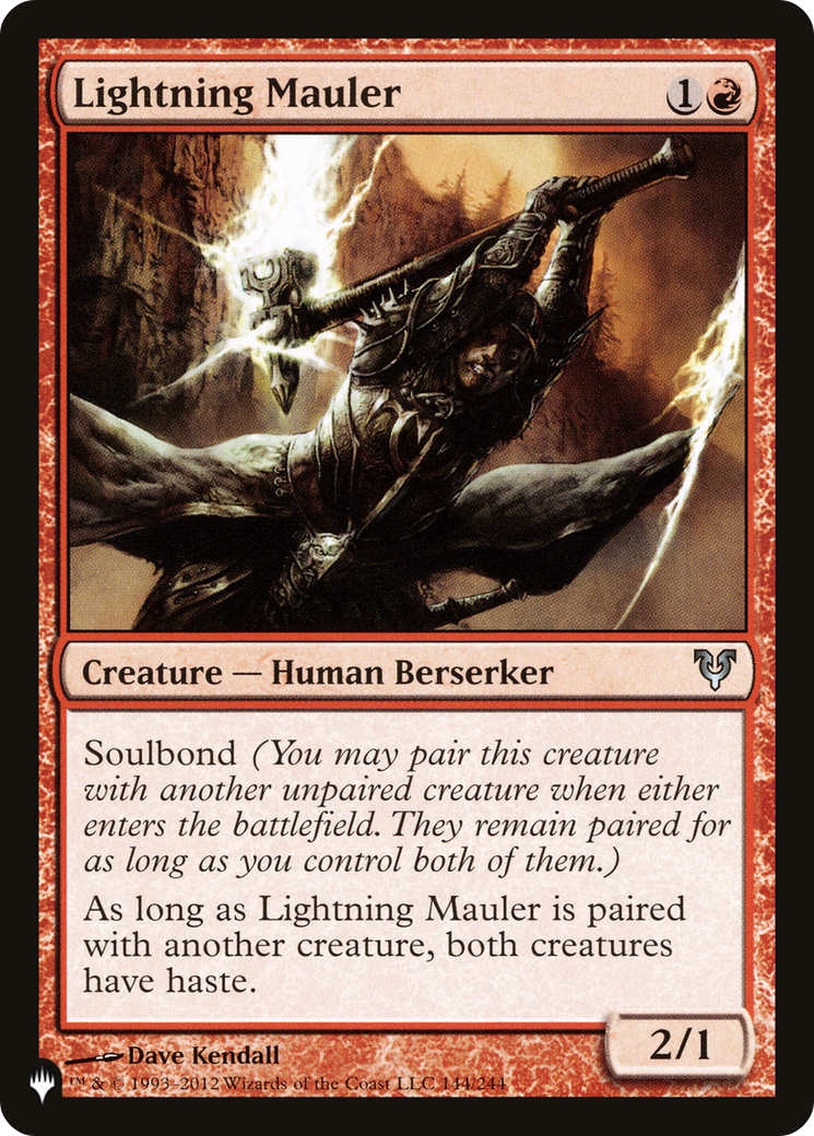 Lightning Mauler [The List Reprints] | Impulse Games and Hobbies