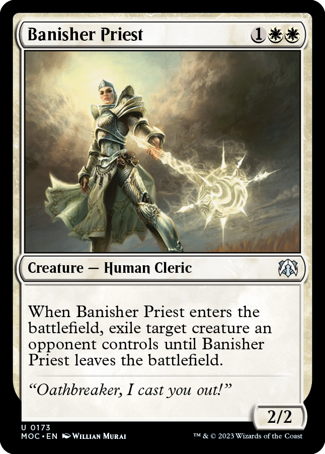 Banisher Priest [March of the Machine Commander] | Impulse Games and Hobbies