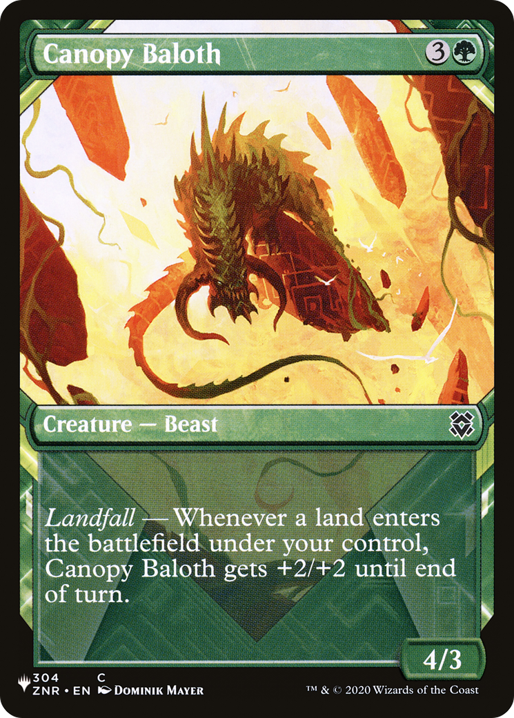 Canopy Baloth (Showcase) [The List] | Impulse Games and Hobbies