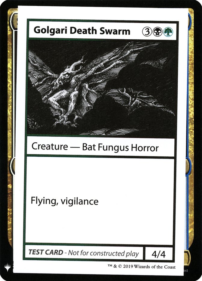 Golgari Death Swarm [Mystery Booster Playtest Cards] | Impulse Games and Hobbies