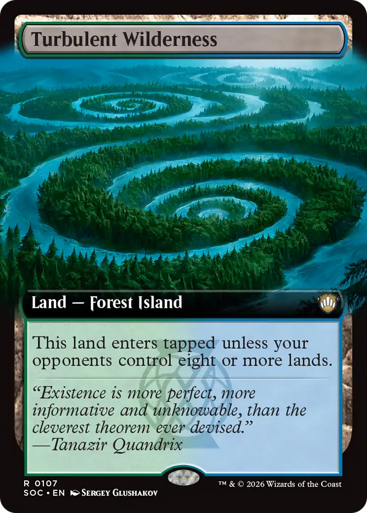 Turbulent Wilderness (Extended Art) [Secrets of Strixhaven Commander] | Impulse Games and Hobbies