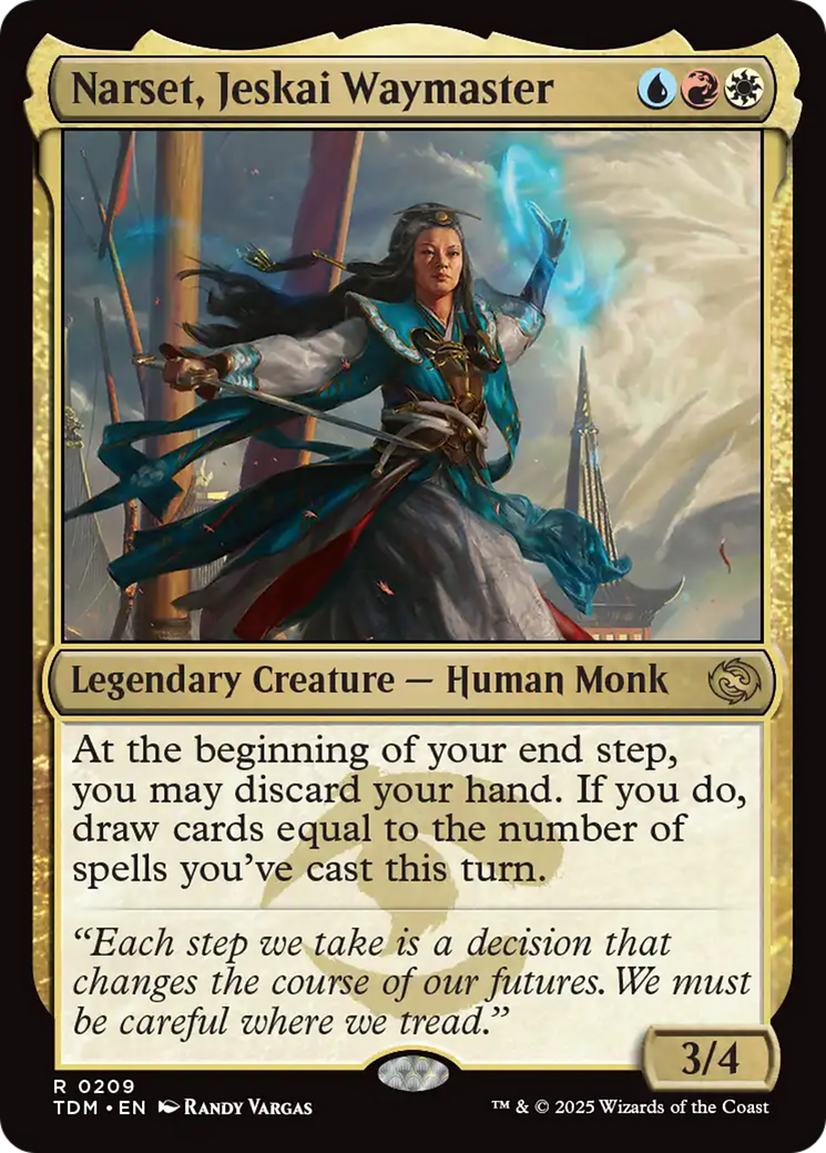 Narset, Jeskai Waymaster [Tarkir: Dragonstorm] | Impulse Games and Hobbies