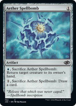 Aether Spellbomb [Jumpstart 2022] | Impulse Games and Hobbies