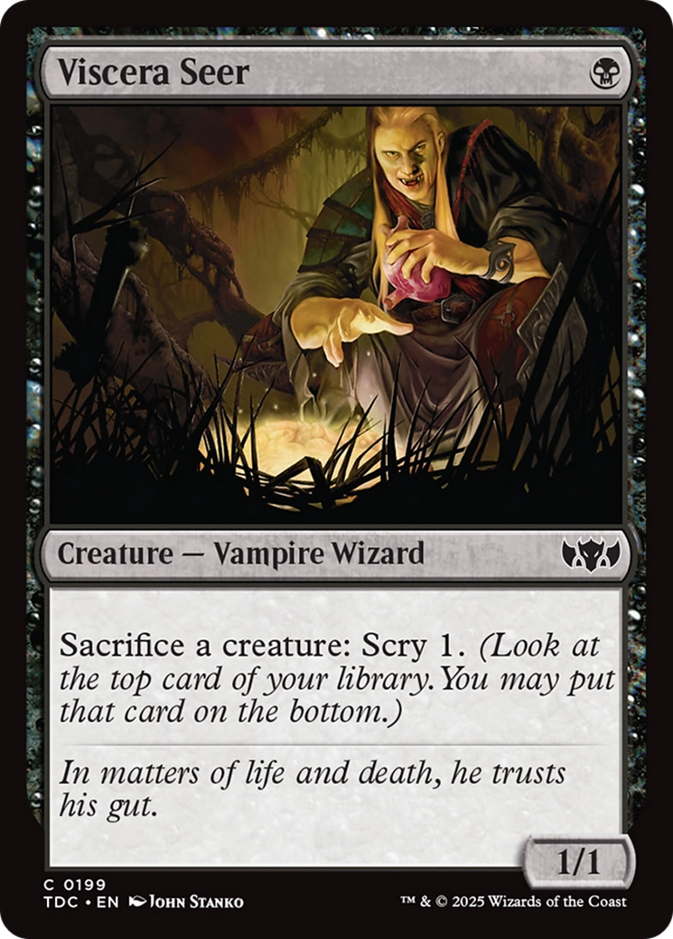 Viscera Seer [Tarkir: Dragonstorm Commander] | Impulse Games and Hobbies