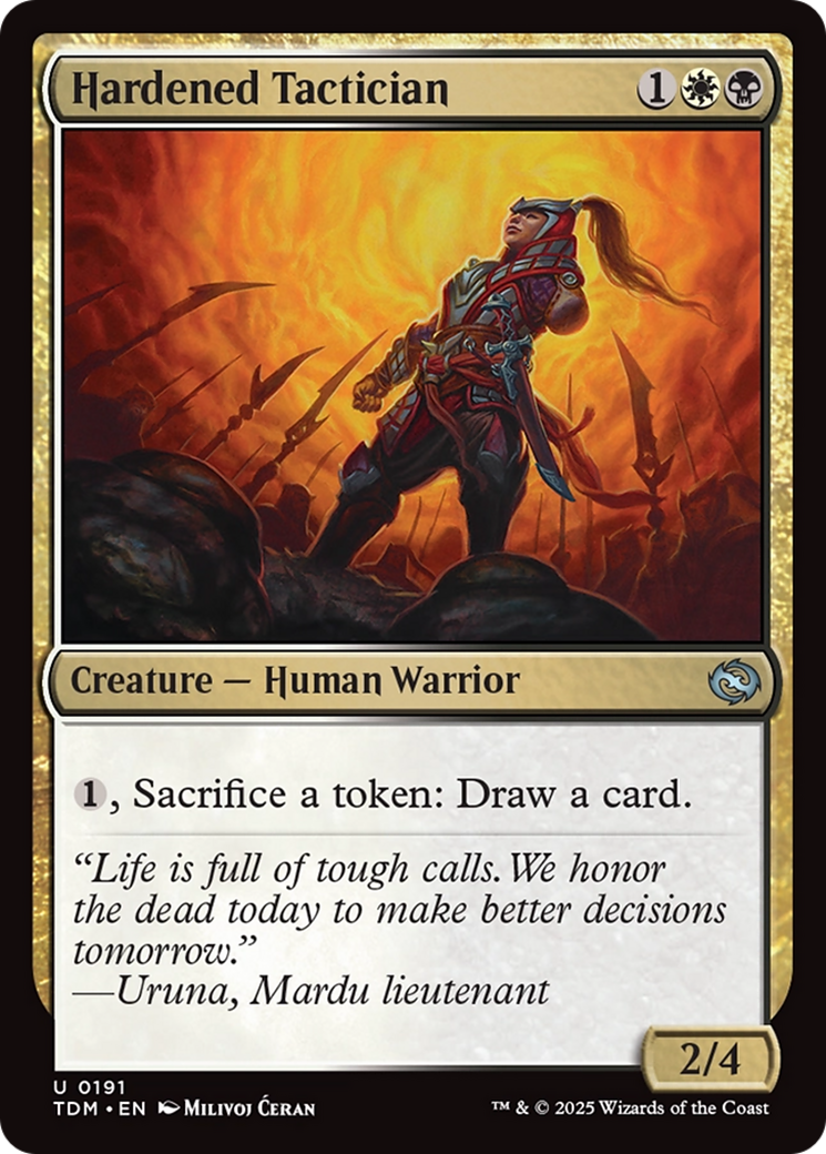 Hardened Tactician [Tarkir: Dragonstorm] | Impulse Games and Hobbies