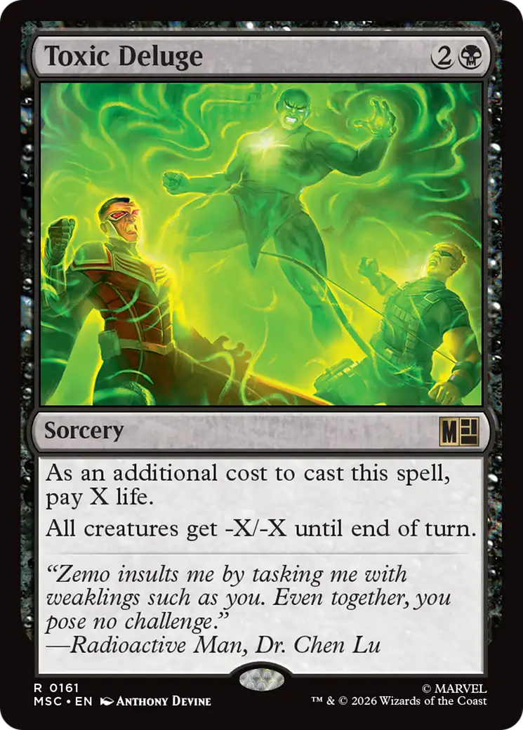 Toxic Deluge [Marvel Super Heroes Commander] | Impulse Games and Hobbies