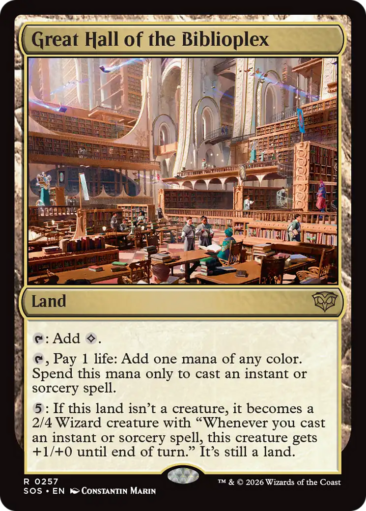 Great Hall of the Biblioplex [Secrets of Strixhaven] | Impulse Games and Hobbies