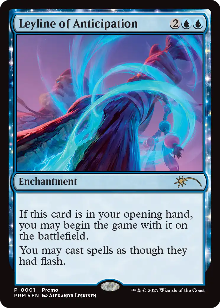 Leyline of Anticipation [Wizards Play Network 2026] | Impulse Games and Hobbies