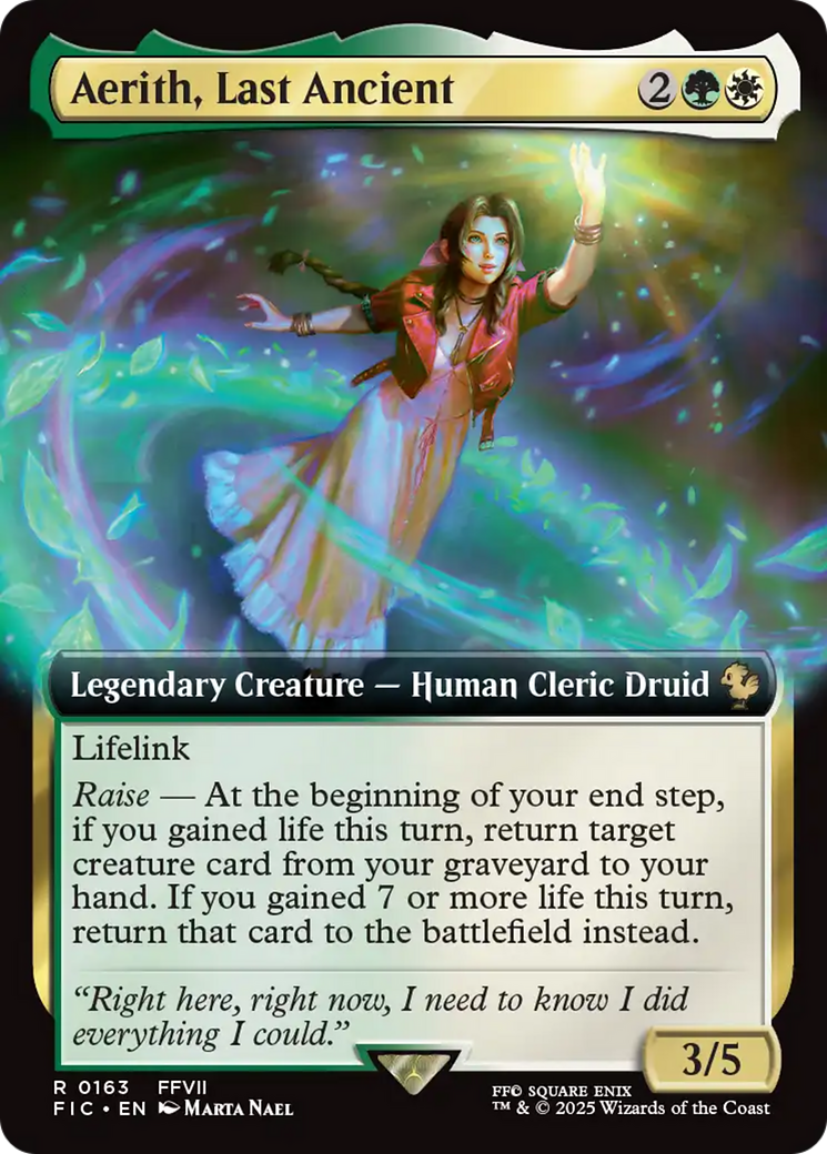 Aerith, Last Ancient (Extended Art) [FINAL FANTASY Commander] | Impulse Games and Hobbies