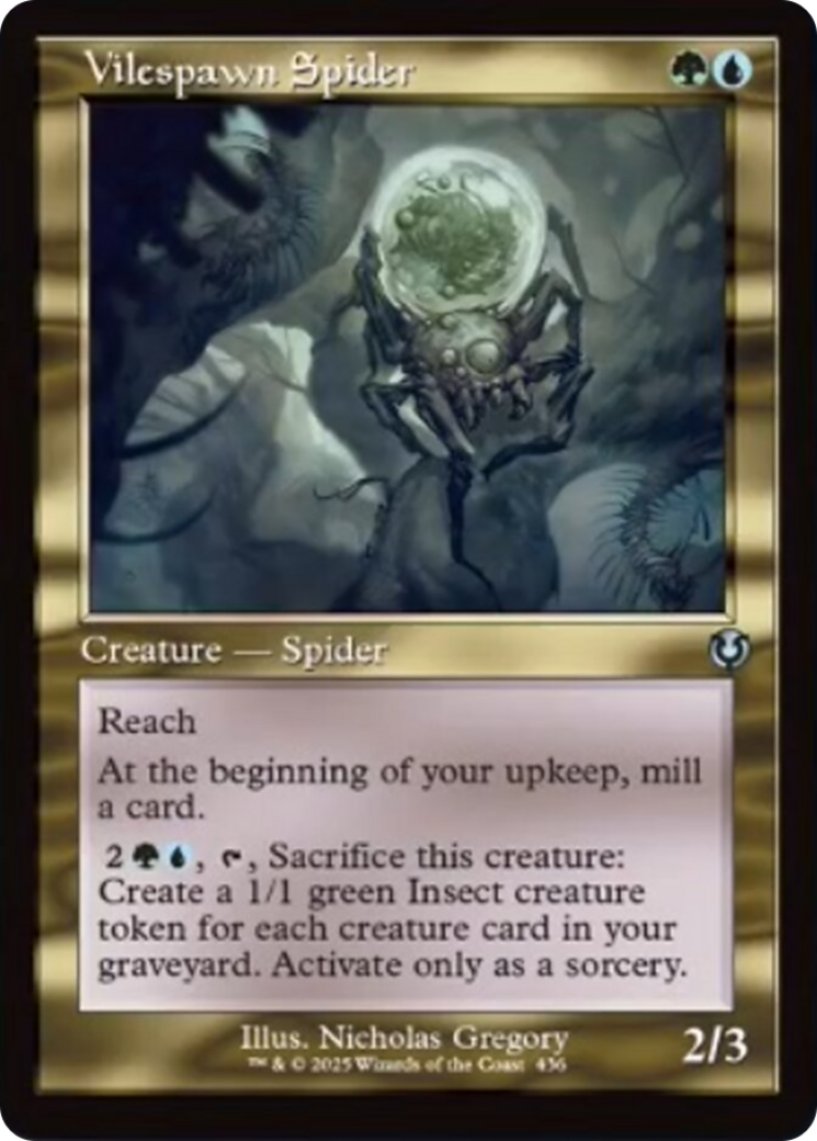 Vilespawn Spider (Retro Frame) [Innistrad Remastered] | Impulse Games and Hobbies