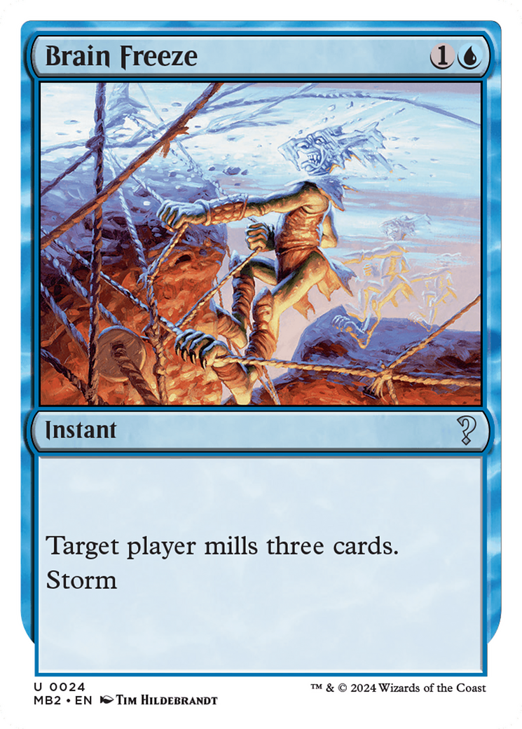 Brain Freeze (White Border) [Mystery Booster 2] | Impulse Games and Hobbies