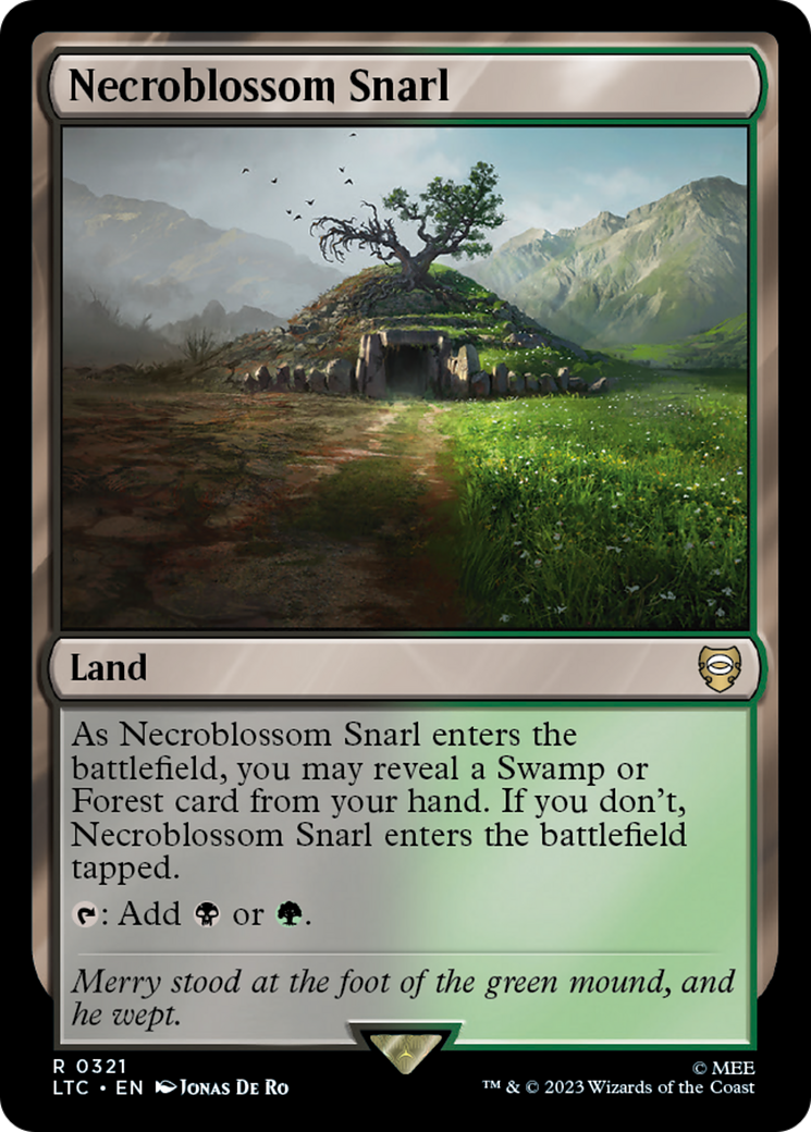 Necroblossom Snarl [The Lord of the Rings: Tales of Middle-Earth Commander] | Impulse Games and Hobbies