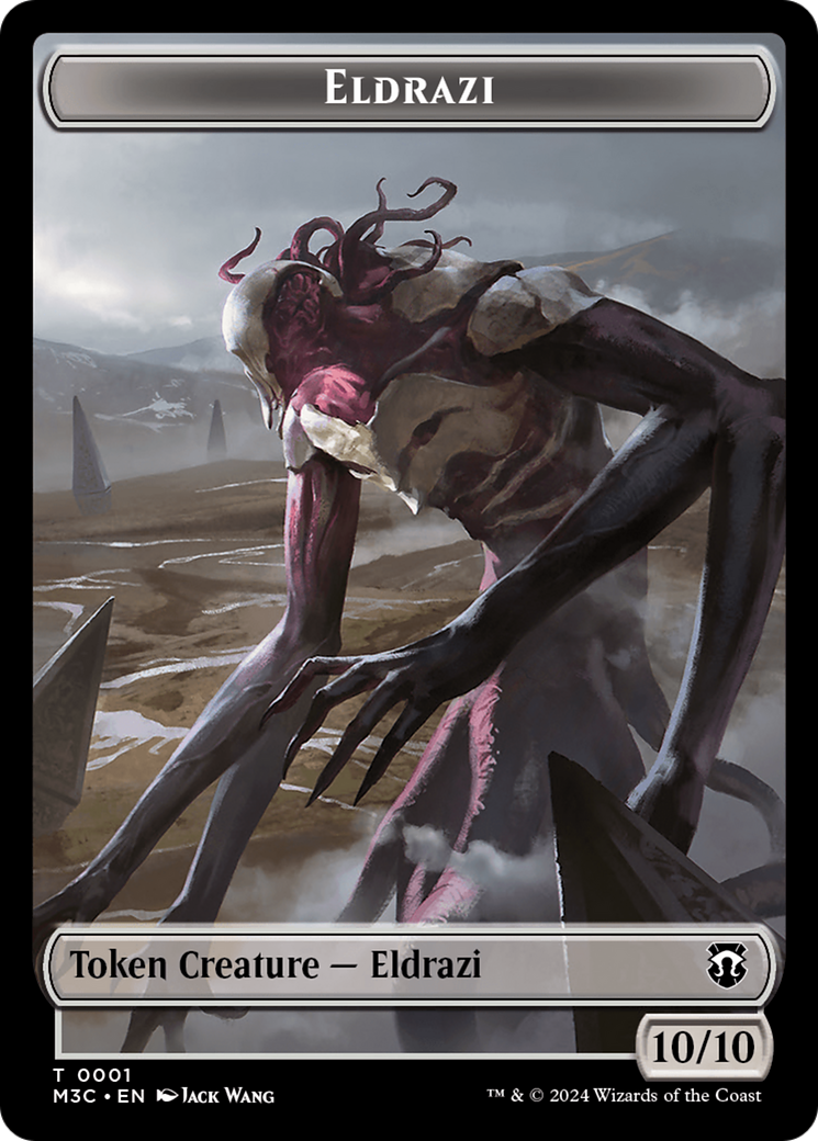 Eldrazi // Spirit Double-Sided Token [Modern Horizons 3 Commander Tokens] | Impulse Games and Hobbies