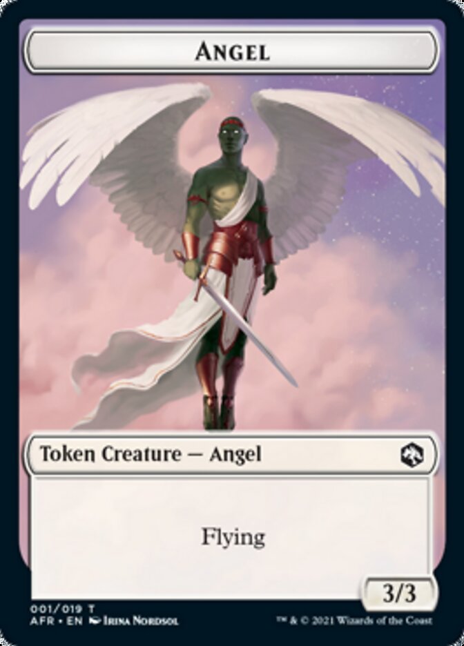 Devil // Angel Double-Sided Token [Dungeons & Dragons: Adventures in the Forgotten Realms Tokens] | Impulse Games and Hobbies