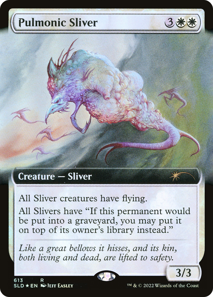 Pulmonic Sliver (Extended Art) [Secret Lair Drop Promos] | Impulse Games and Hobbies