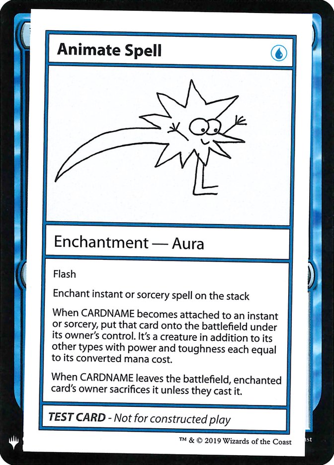 Animate Spell [Mystery Booster Playtest Cards] | Impulse Games and Hobbies