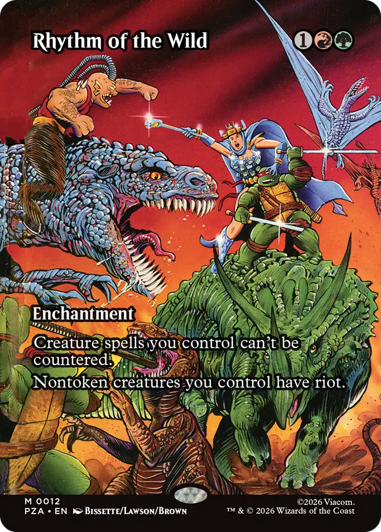 Rhythm of the Wild (Borderless) [Teenage Mutant Ninja Turtles Eternal-Legal] | Impulse Games and Hobbies