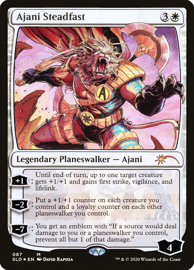 Ajani Steadfast [Secret Lair Drop Series] | Impulse Games and Hobbies