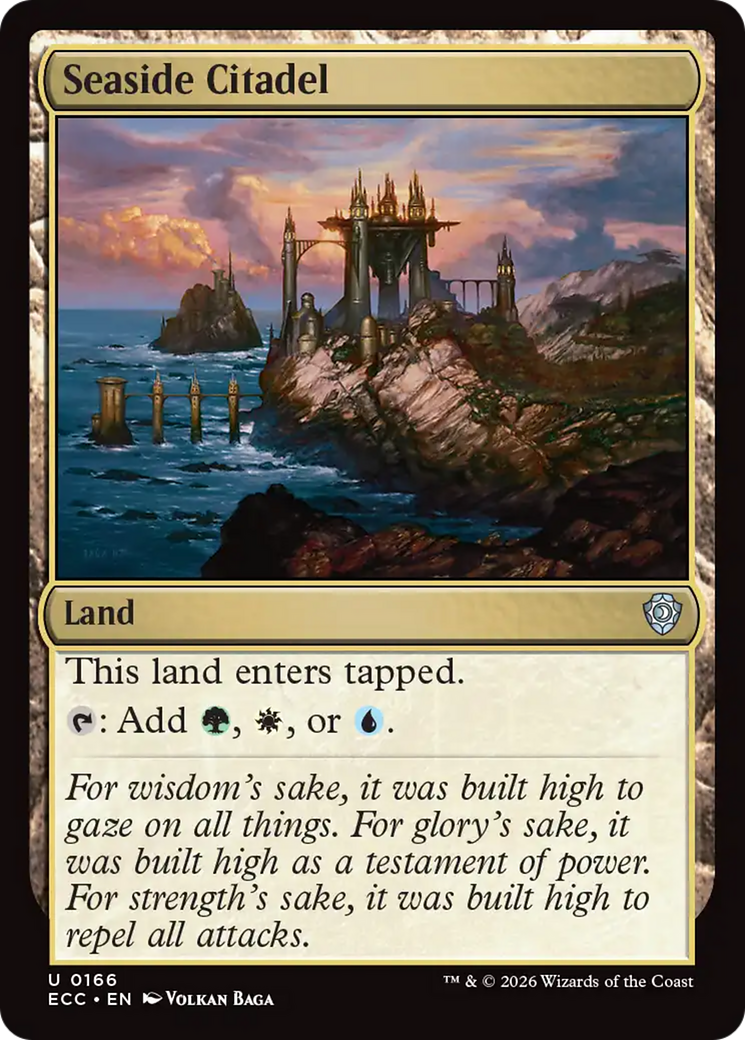 Seaside Citadel [Lorwyn Eclipsed Commander] | Impulse Games and Hobbies