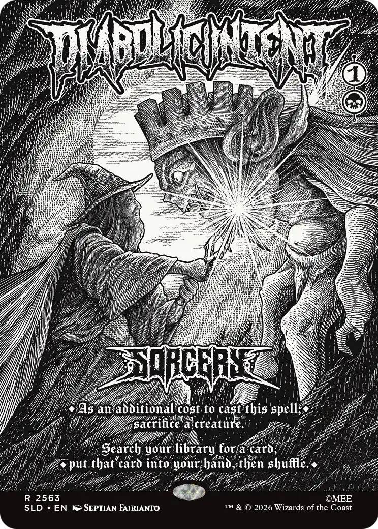 Diabolic Intent [Secret Lair Drop Series] | Impulse Games and Hobbies