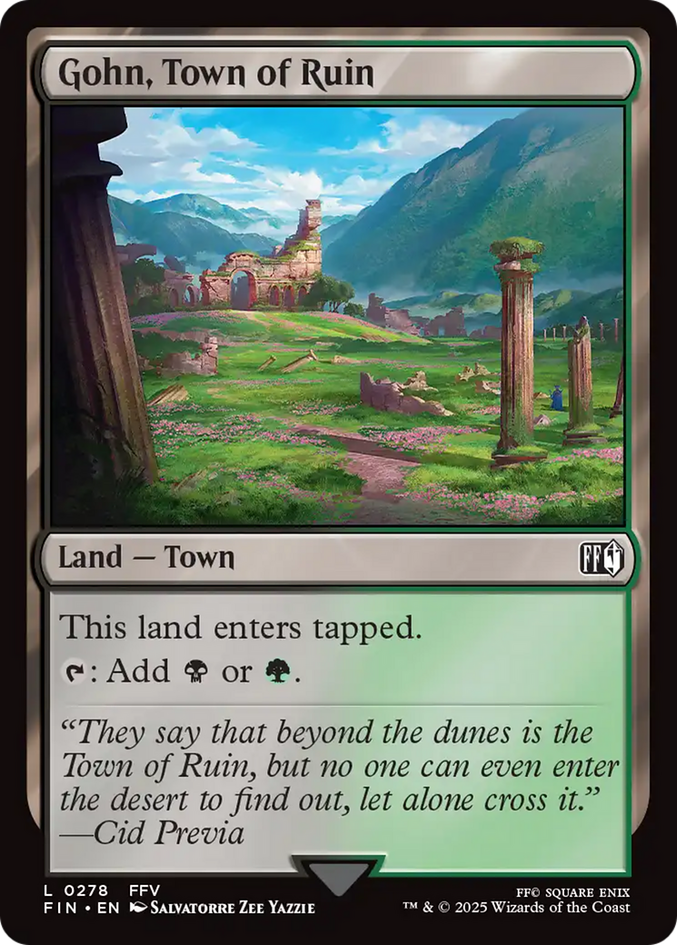 Gohn, Town of Ruin [FINAL FANTASY] | Impulse Games and Hobbies