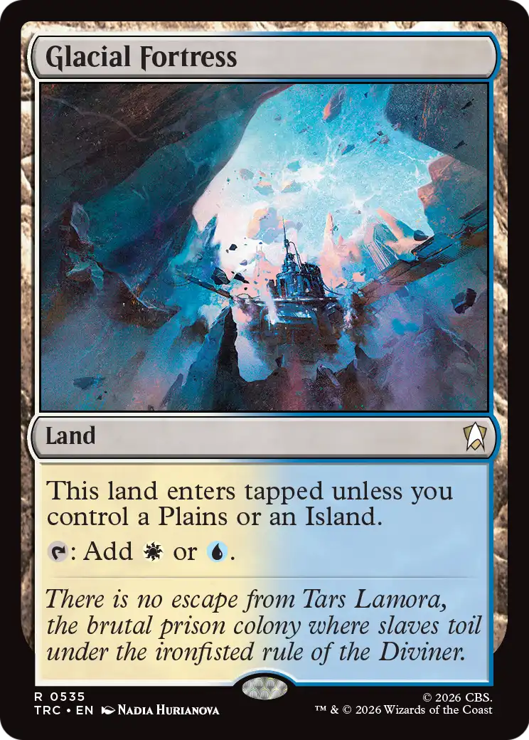 Glacial Fortress (Surge Foil) [Star Trek Commander] | Impulse Games and Hobbies
