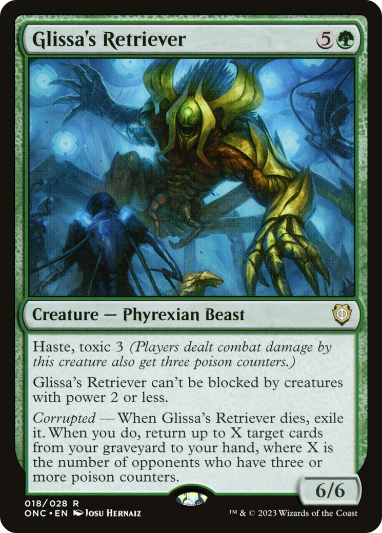 Glissa's Retriever [Phyrexia: All Will Be One Commander] | Impulse Games and Hobbies