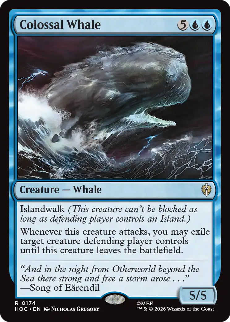 Colossal Whale [The Hobbit: Eternal-Legal] | Impulse Games and Hobbies