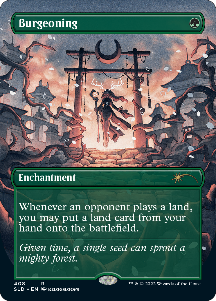 Burgeoning (Borderless) [Secret Lair Drop Series] | Impulse Games and Hobbies