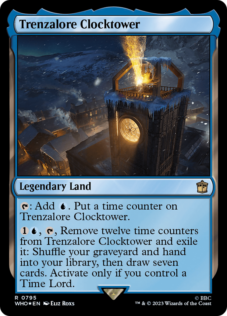 Trenzalore Clocktower (Surge Foil) [Doctor Who] | Impulse Games and Hobbies