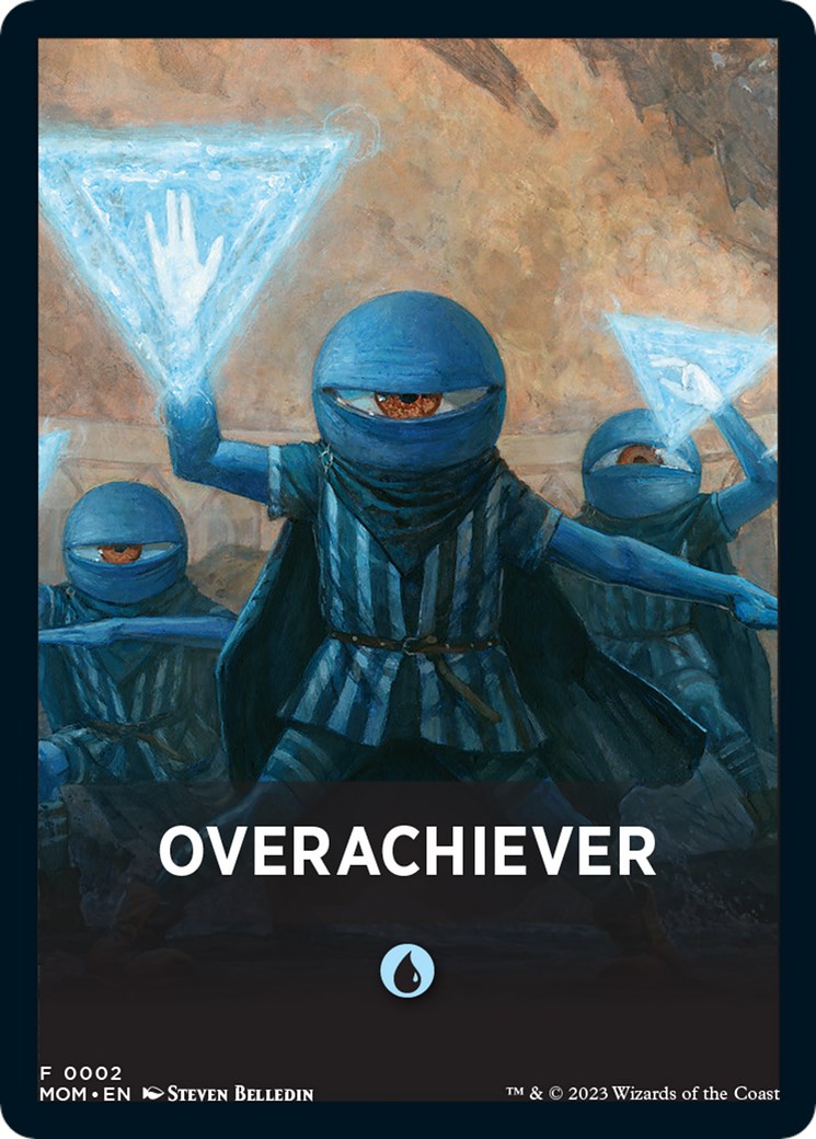 Overachiever Theme Card [March of the Machine Tokens] | Impulse Games and Hobbies