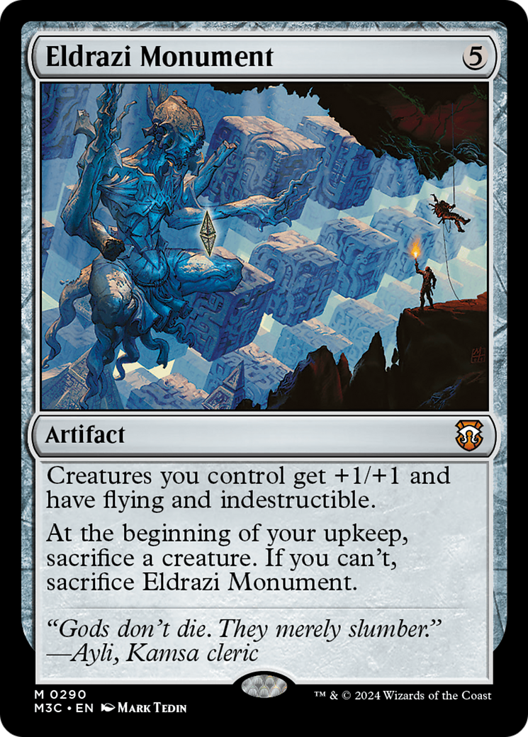 Eldrazi Monument (Ripple Foil) [Modern Horizons 3 Commander] | Impulse Games and Hobbies