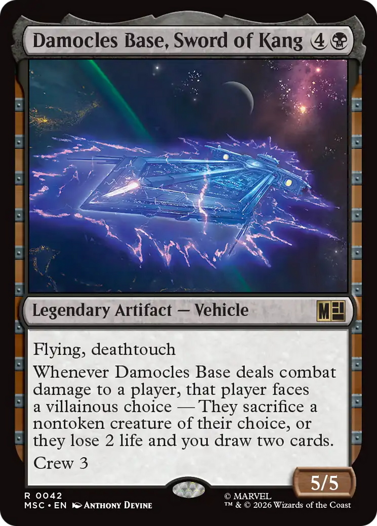 Damocles Base, Sword of Kang [Marvel Super Heroes Commander] | Impulse Games and Hobbies