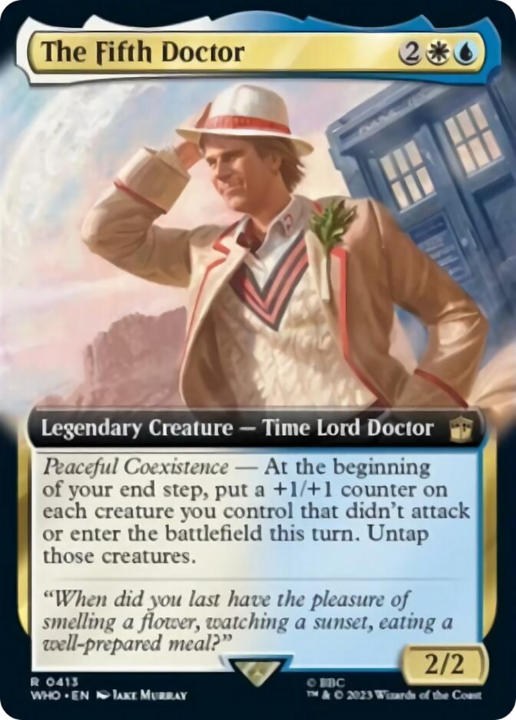 The Fifth Doctor (Extended Art) [Doctor Who] | Impulse Games and Hobbies