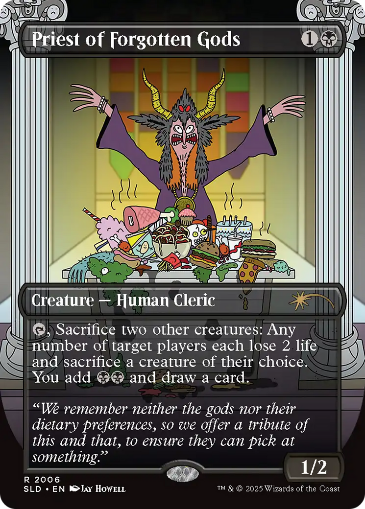 Priest of Forgotten Gods (Rainbow Foil) [Secret Lair Drop Series] | Impulse Games and Hobbies