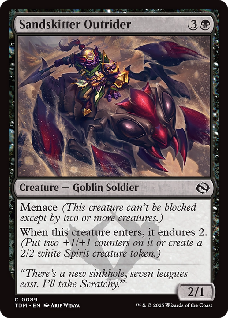 Sandskitter Outrider [Tarkir: Dragonstorm] | Impulse Games and Hobbies