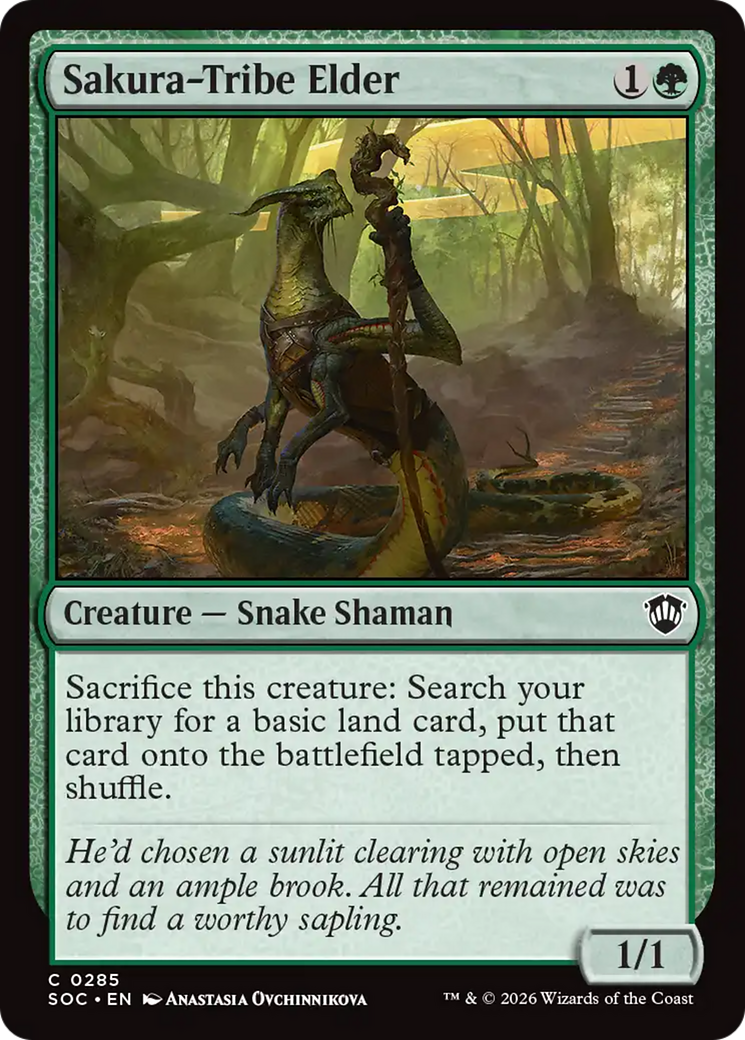 Sakura-Tribe Elder [Secrets of Strixhaven Commander] | Impulse Games and Hobbies