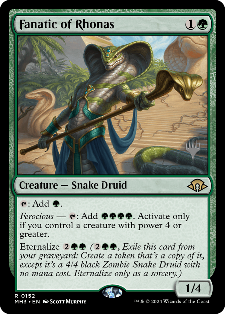 Fanatic of Rhonas [Lorwyn Eclipsed Promos] | Impulse Games and Hobbies
