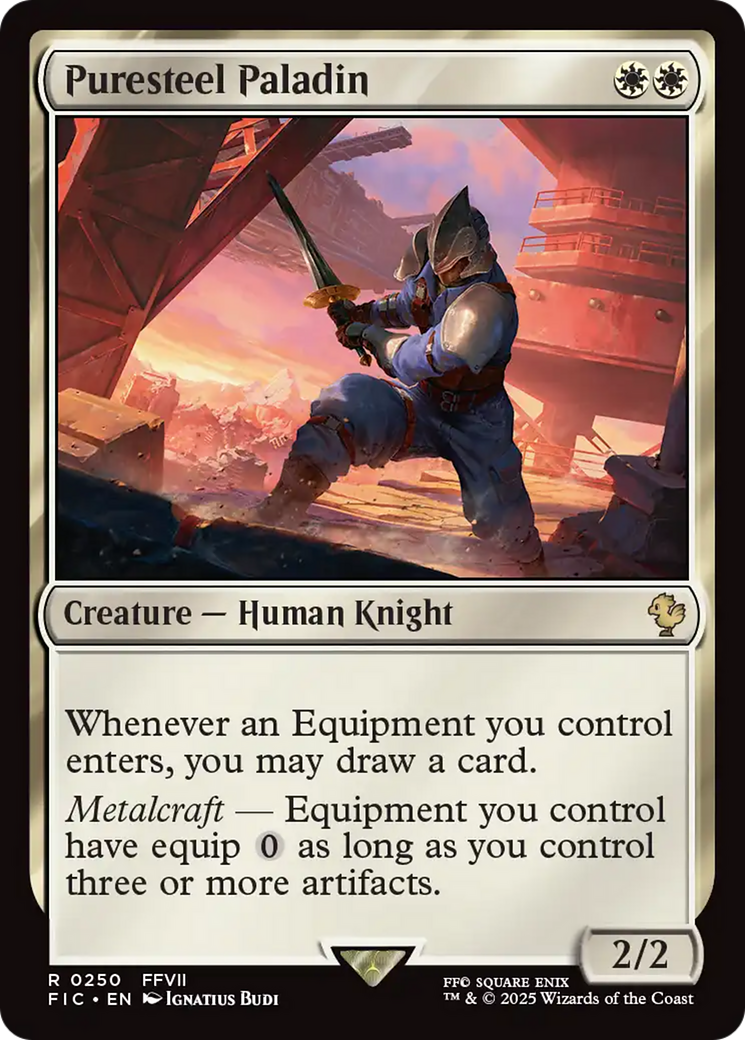 Puresteel Paladin [FINAL FANTASY Commander] | Impulse Games and Hobbies