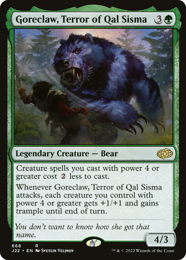 Goreclaw, Terror of Qal Sisma [Jumpstart 2022] | Impulse Games and Hobbies