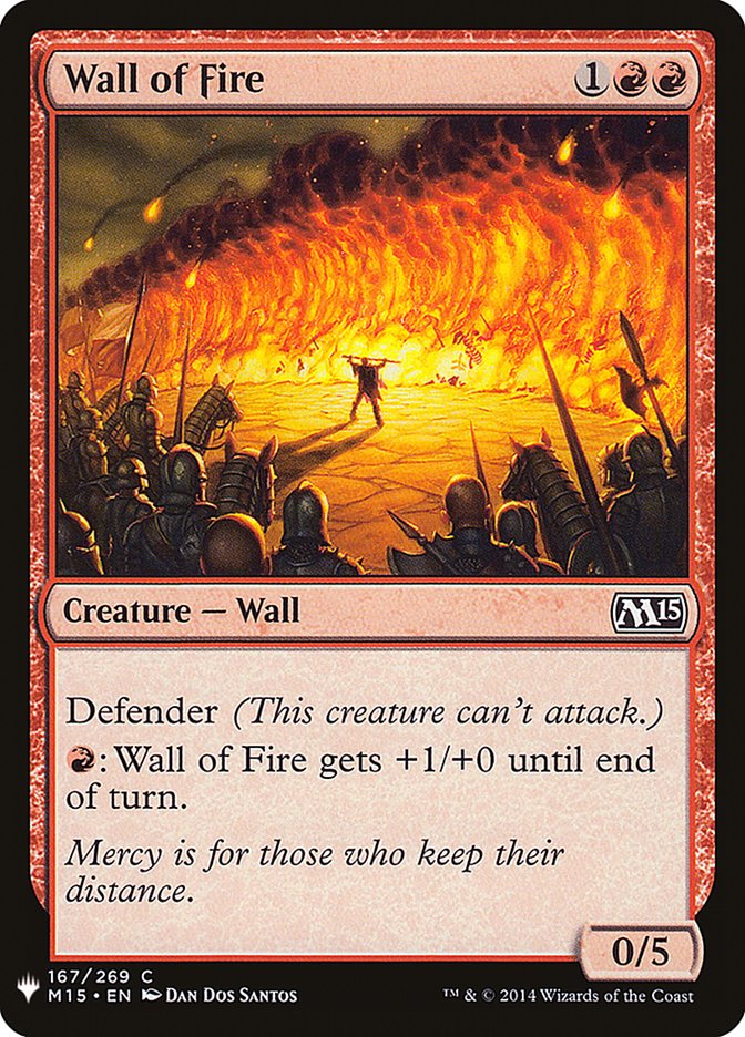 Wall of Fire [Mystery Booster] | Impulse Games and Hobbies