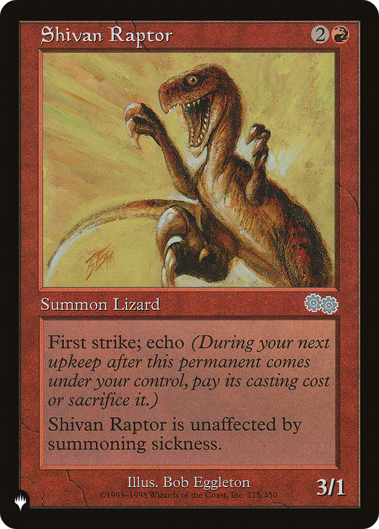 Shivan Raptor [The List Reprints] | Impulse Games and Hobbies