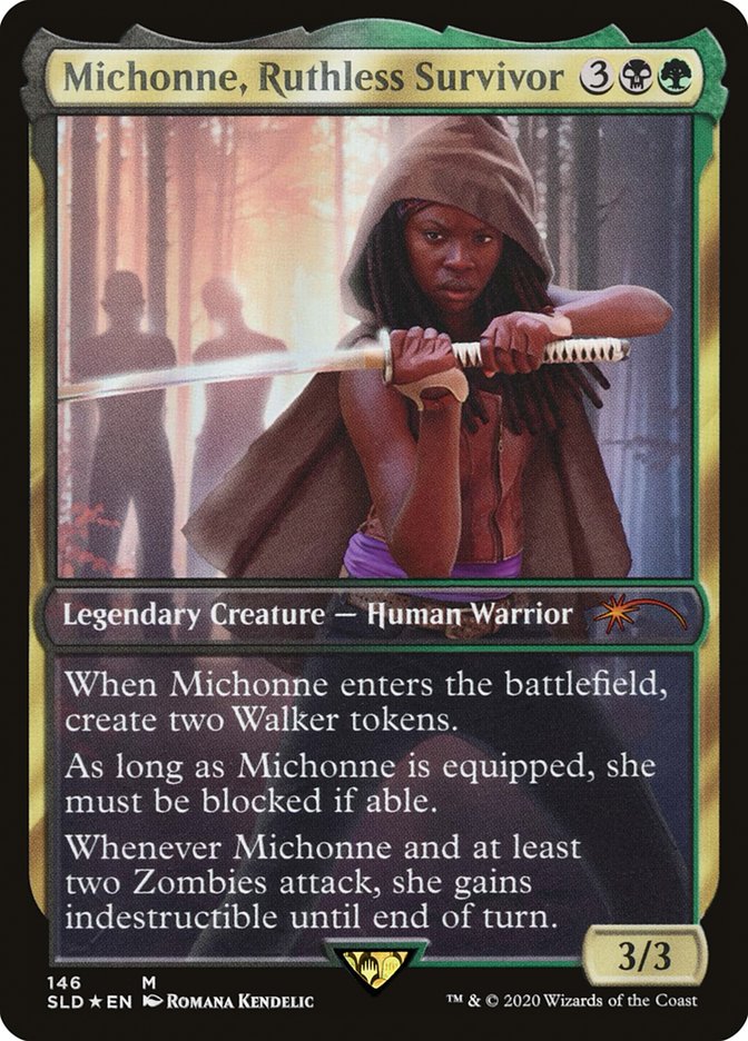 Michonne, Ruthless Survivor [Secret Lair Drop Series] | Impulse Games and Hobbies