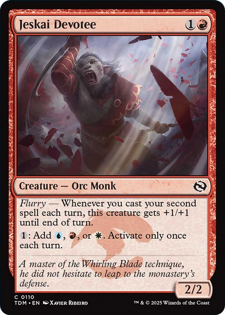 Jeskai Devotee [Tarkir: Dragonstorm] | Impulse Games and Hobbies